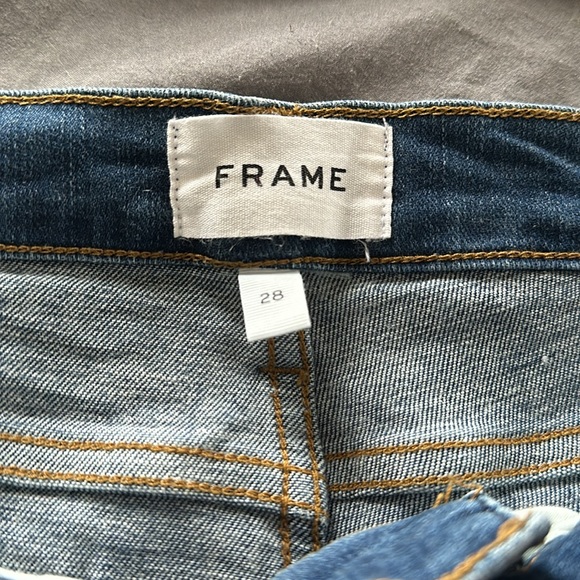 Frame Jean shorts. - Picture 3 of 4